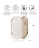 3 Sprouts Kosz Na Pranie i Zabawki Pop-up Terrazzo Beige