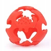 Bezpieczny gryzak silikonowy PIŁKA KULA czerwona - GiliGums