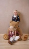 Childhome Siedzący miś pluszowy 76 cm