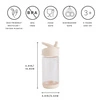 3 Sprouts Bidon dla Dziecka 350ml Recycled Sand