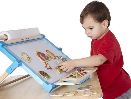 Magnesy dla dzieci Na Farmie 20 sztuk 19279-Melissa & Doug, układanki magnetyczne