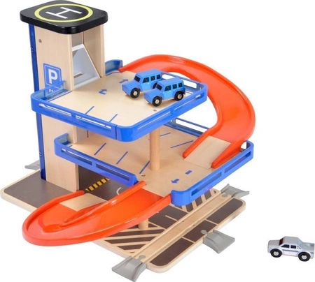 Akcesoria do kolejki Nowoczesny parking Small Foot