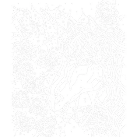 Zestaw kreatywny Malowanie po numerach Jednorożce 2 obrazy 7+, Janod