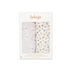 Lulujo Boho Kocyk Muślinowy Vintage Floral/Dragonfly 2szt