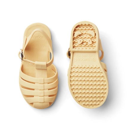 Liewood - Elastyczne sandały Bre 30 - Wheat Yellow