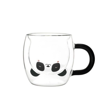 Kubek z podwójnego szkła Pandastic