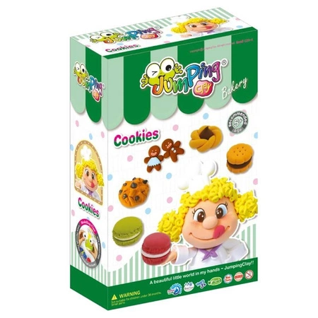 Jumping Clay | Zestaw kreatywny Piekarnia - Ciasteczka