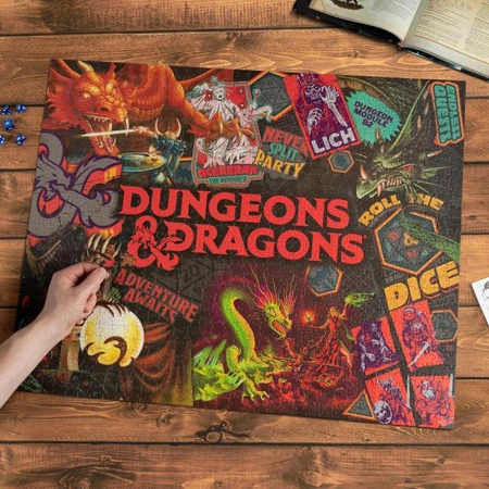 Puzzle Dungeons and Dragons (1000 elementów)