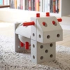 MODU - Half Ball Kit - piankowe półkule rozwijające motorykę dużą, czerwone