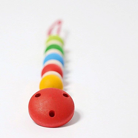 Zawieszka do smoczka, kolorowa, 0+, Grimm's