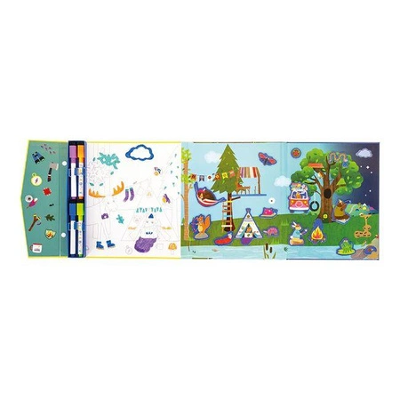 Przygoda Zestaw Magnetycznych i Plastycznych Zabaw 4 w 1