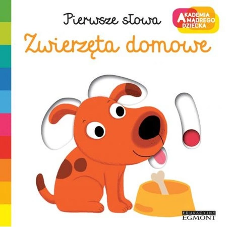 Zwierzęta domowe. Akademia mądrego dziecka. Pierwsze słowa