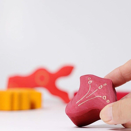 Kształty leśne, czerwone, 1+, Grimm's