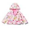Płaszczyk przeciwdeszczowy rozm.2, Ptaszki, różowy, Penny Scallan