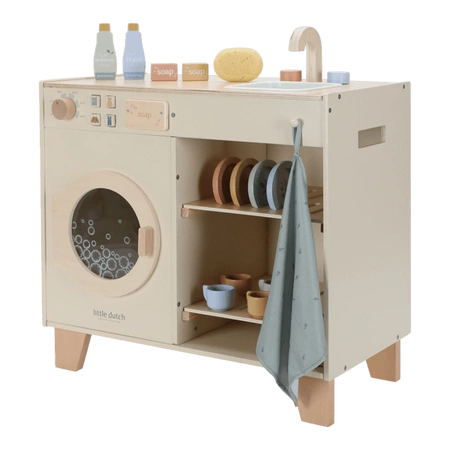 Little Dutch Duża kuchnia pastelowa FSC LD7088