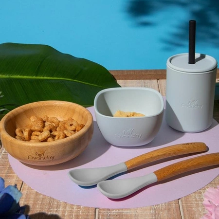 Avanchy Family Zestaw Obiadowy dla Dziecka White