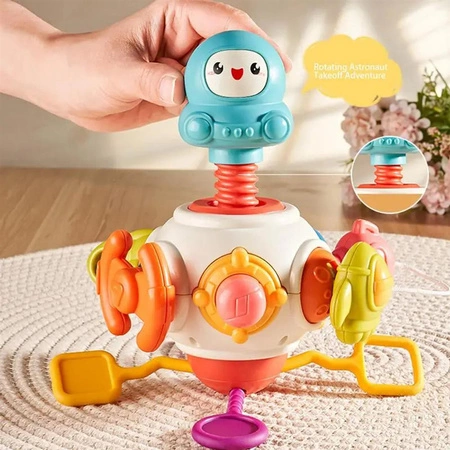 WOOPIE BABY Kostka Sześciościan Montessori Sensoryczna 8w1