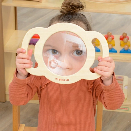 MASTERKIDZ Duża Drewniana Lupa Discovery