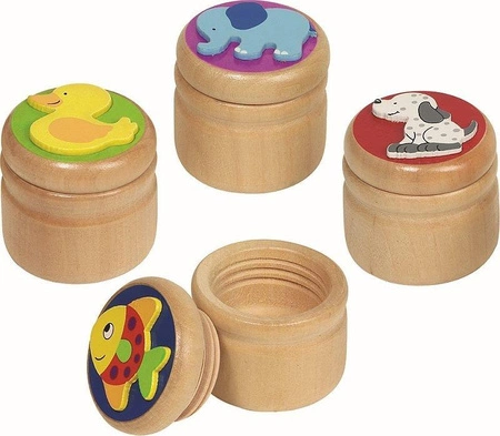 Pudełeczko na mleczaki, Wesołe zwierzeta, 60915-goki