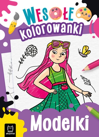 Modelki. Wesołe kolorowanki