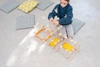 Drewniane klocki konstrukcyjne Mini Trigonos L - 130 el.
