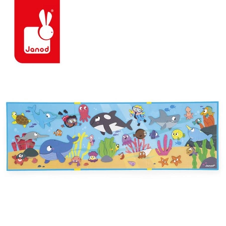 Janod Magnetyczna układanka Podwodny świat Magneti'stories 3+