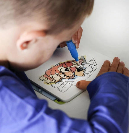 Kolorowanka wodna Bluey