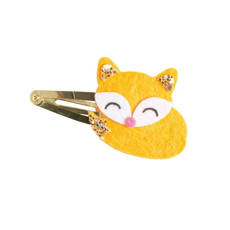 Zestaw kreatywny do tworzenia biżuterii Brokatowe spinki do włosów Zwierzątka 6+, Janod