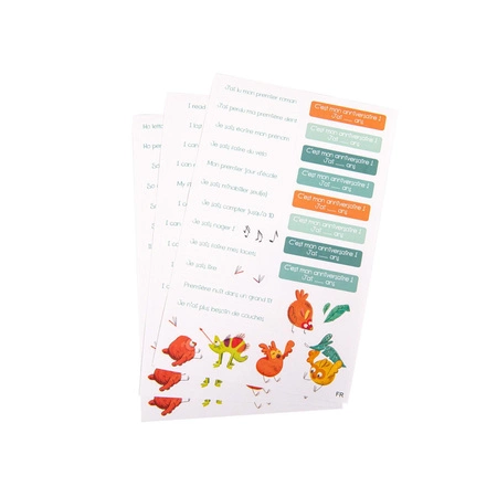 Miarka wzostu z naklejkami Dans La Jungle 668600