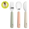 Lassig Zestaw sztućców ze stali nierdzewnej z silikonową rączką 3 el. Happy Fruits Cherry