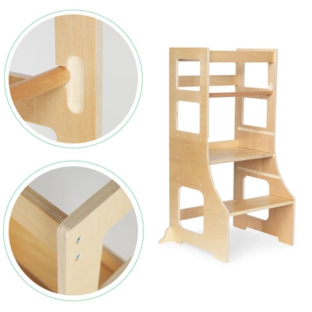 Pomocnik kuchenny dla dzieci - drewniany