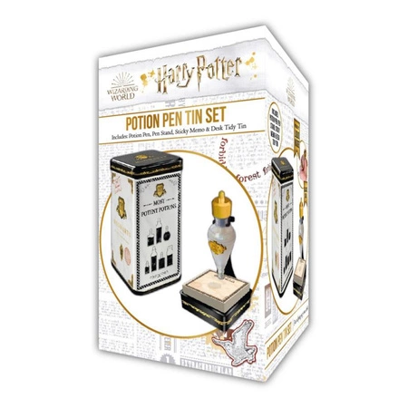 Zestaw biurkowy Harry Potter w puszcze (notatnik plus długopis)