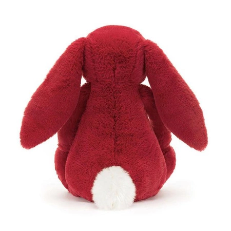JellyCat - Króliczek LUX Czerwony 51 cm