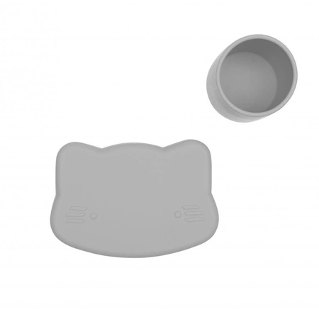 Silikonowy kubek We Might Be Tiny - Dark Grey