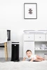 Ubbi Stalowy kosz na pieluchy Black Mat