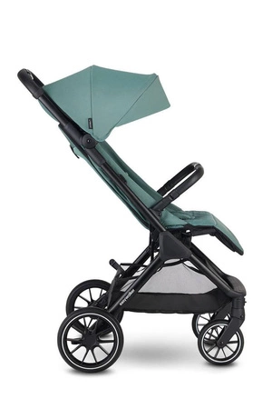 Easywalker Jackey XL Przestronny, samoskładający się wózek spacerowy z kołami XL Forest Green