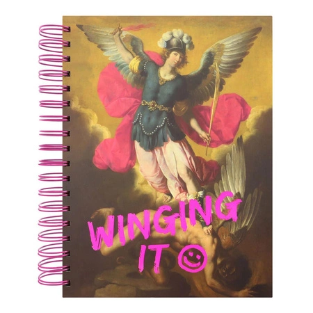 Duży Kołonotatnik - Santoro Masterpieces - Winging It