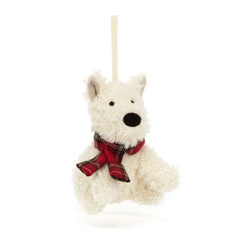 JellyCat - Terrier Kremowy Zawieszka 11 cm