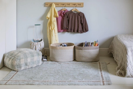 Pufa Vichy Blue Sage Lorena Canals