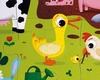 Puzzle sensoryczne 20 elementów Farma, Janod