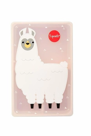 3 Sprouts Lunchbox Premium Silikon Lama Pink