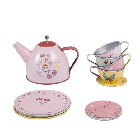 Little Dutch Zestaw Tea set Flowers & Butterflies 13 elementów 2007675