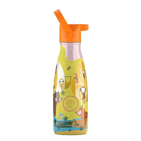 Cool Bottles Butelka termiczna Kids 260 ml Triple cool Jungle park