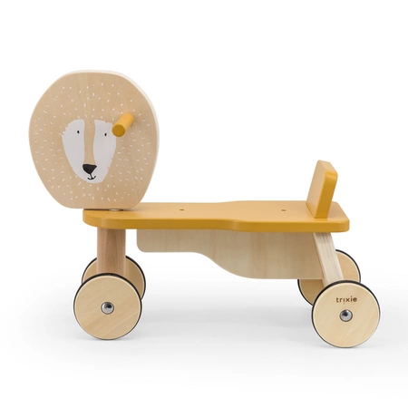 Pan Lew drewniany rower na 4 kołach - Trixie