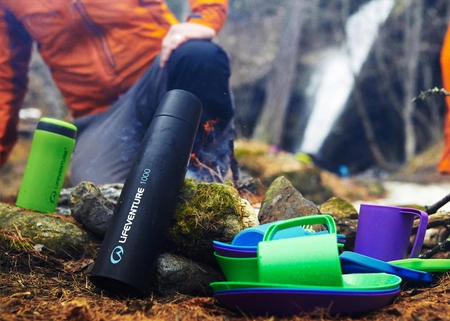 Termos próżniowy 1000 ml Lifeventure - Dark Grey