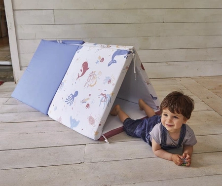 Tineo Wielofunkcyjna Mata do Zabawy MAXI 5w1 Ocean