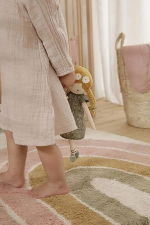 Little Dutch Dywan z różową tęczą 130 x 90 cm RU10210300