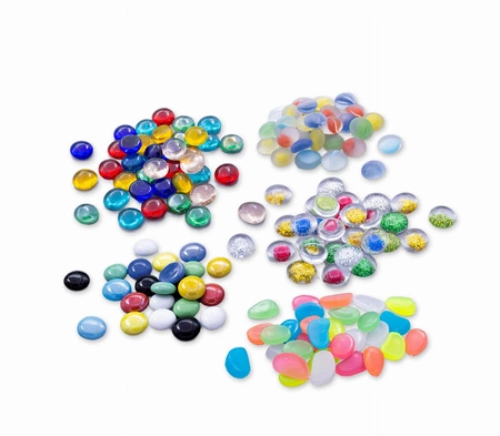 Szklane kamyczki - 150 szt. PM859