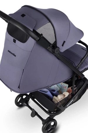 Easywalker Miley² Kompaktowy wózek spacerowy z torbą transportową Berry Purple