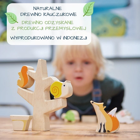 Drewniana gra zręcznościowa - Przyjaciele Ogrodu, Tender Leaf Toys